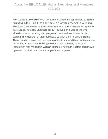 Rocket Immigration Petitions Immigration Visa EB-1(c) Multinational Manager Petition